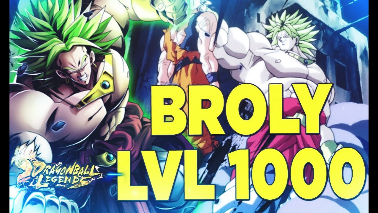 DEMO BROLY LEVEL 1000 ! DESTRUCTEUR DE GOKU EN PVP | DRAGON BALL LEGENDS FR