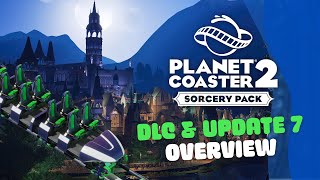 Deepdive into the Sorcery Pack for Planet Coaster 2 | DLC + Update Overview