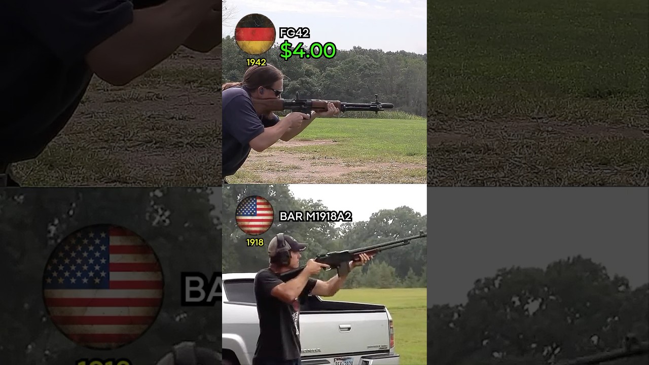 Сколько на самом деле стоила огневая мощь Второй мировой войны? 💥 FG42 против BAR