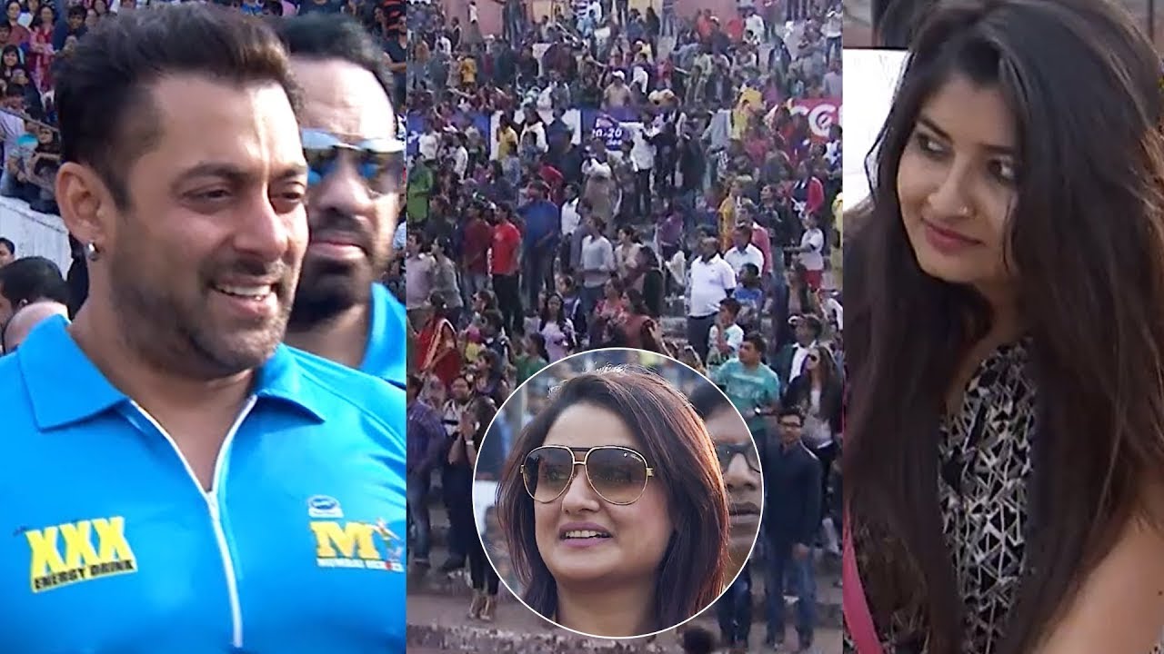 Salman Khan's Grand Entry Makes Audience Go Crazy | CCL