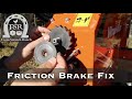 Wood-Mizer LX25 Sawmill Friction Brake Failure - How to Fix It