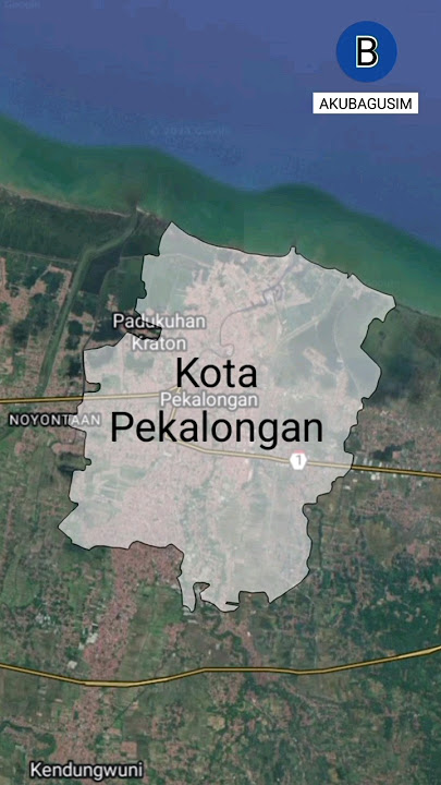 Geografi Kota Pekalongan, Provinsi Jawa Tengah, NKRI🇮🇩