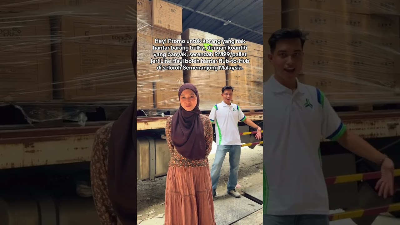 Pallet Courier Delivery RM99 Je?