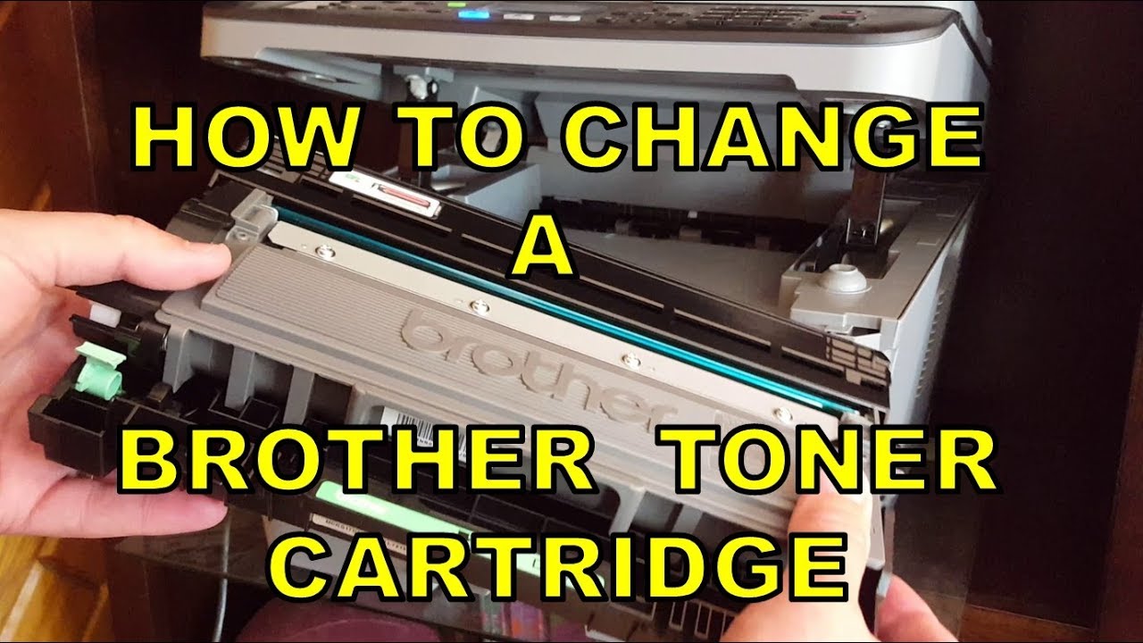 how to change ink toner in a brother mfc 9330cdw