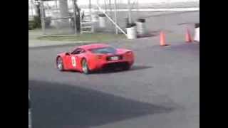 Factory Five Racing GTM test on the track