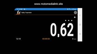 Control app F2R Rally Tripmeter screenshot 1