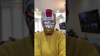 Insane Iron Man MK50 Mask ⚡ Voice Activated Opening! #theindianbookstore