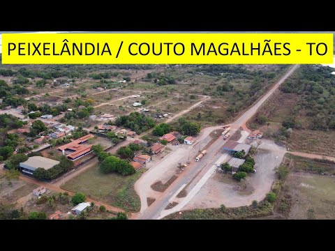 Peixelândia vila de Couto Magalhães Tocantins próximo da Ponte sobre o Rio Araguaia divisa PA