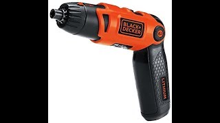 BLACK+DECKER 3-Position Lithium-Ion Cordless Screwdriver, LI2000 