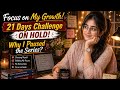 Not Just Study… Self Growth Too 🌸 | SSC CGL 2028 Vlog #studywithmesscaspirants