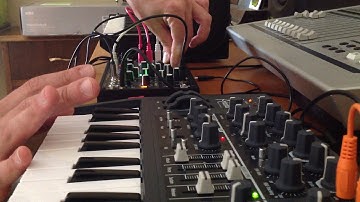 The UGLY Sound Experiments with Arturia Microbrute, Make Noise 0 Coast, & Korg MS-20 mini