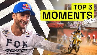 Ken Roczen’s Most INSANE World Supercross Moments | Top 3 from 2024 🔥