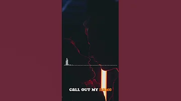 Call Out My Name Shorts Youtubeshorts Theweekendsongs 