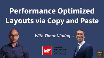 🔴 Performance Optimized Layouts via Copy and Paste ⚡