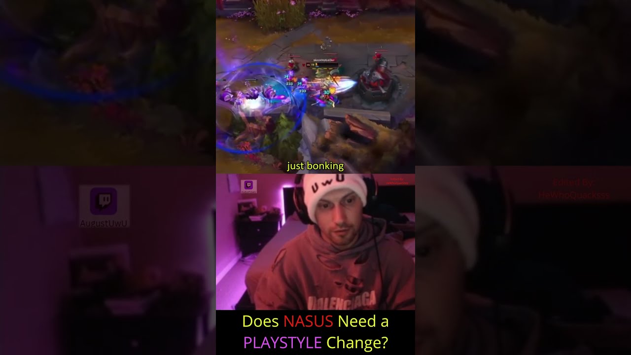 Riot August Does NASUS Need A PLAYSTYLE Change 