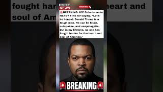 🚨 Ice Cube Draws Backlash After Praising Donald Trump