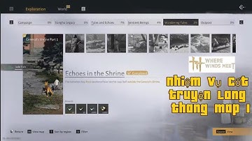 Hướng Dẫn Nhiệm Vụ | Cốt Truyện Lang Thang Chapter 1 #Part 1