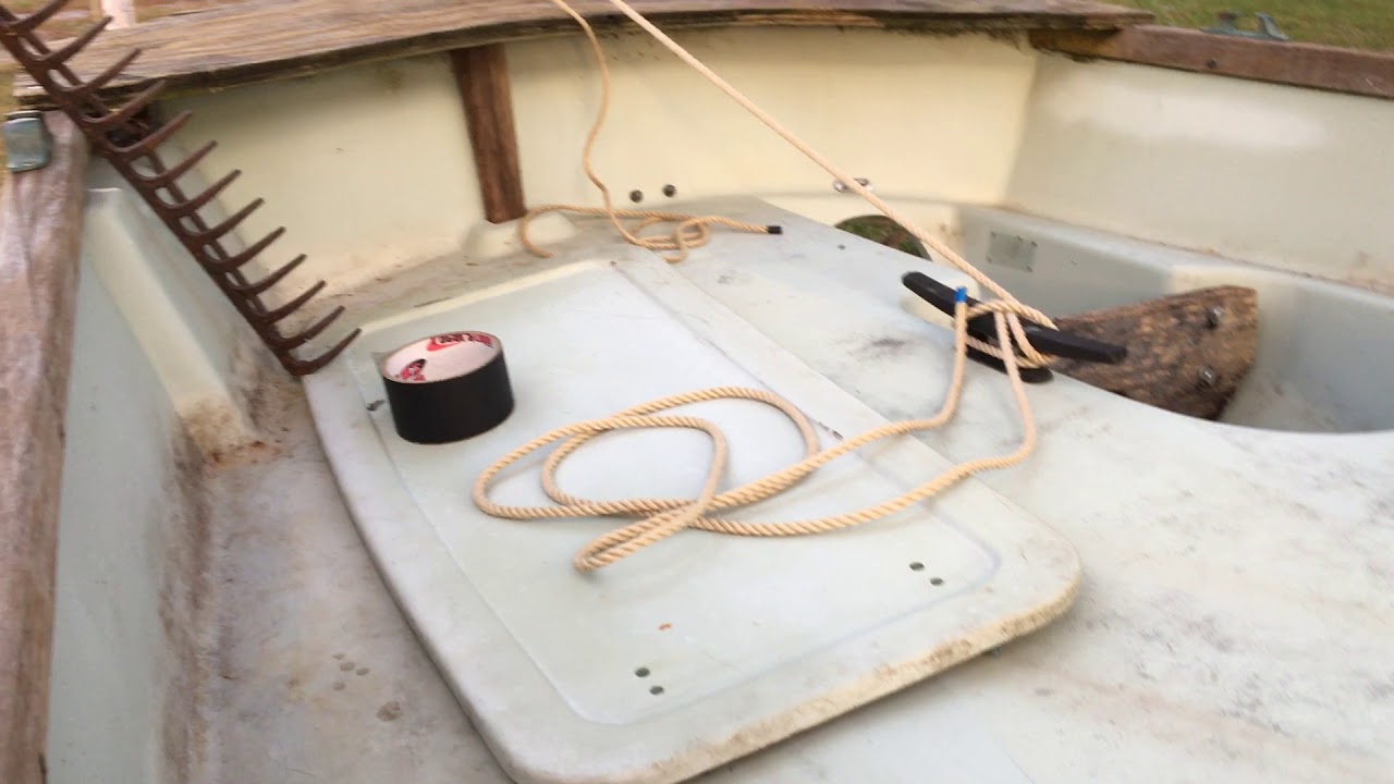 Drascombe Dabber VICTORY 20 Nov 17 Sail Rigging