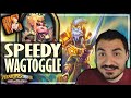 THE SPEEDY WAGTOGGLE! - Hearthstone Battlegrounds