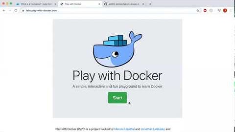 Lab 11 - Containers vs. VMs & Play with Docker!