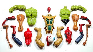 Merakit Mainan Spider-Man, Hulk Smash, Thanos dan Siren head ~ Avengers