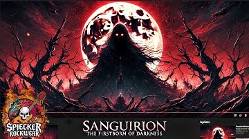 Gothic Rock AI Music Video 🎸 SANGUIRION  🎶 The Firstborn of Darkness