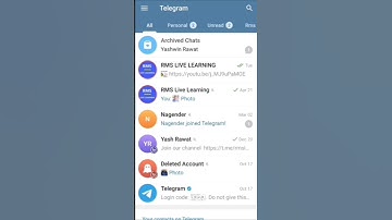 Telegram Archive Chat ko Unarchive Unhide kaise kare #shorts