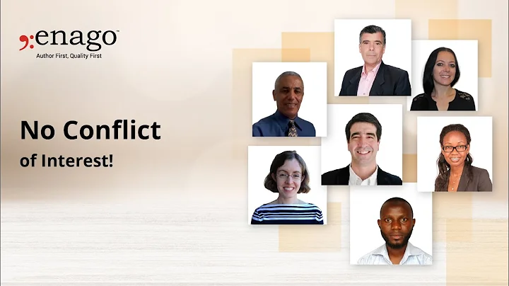 No Conflict of Interest in Peer Review Process. #EnagoPRW21 #PeerReviewWeek21 #IdentityInPeerReview