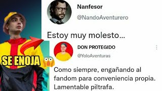 Nando se molesta con yolo en twitter y tienen una discusión fuerte y confiesan varios secretos