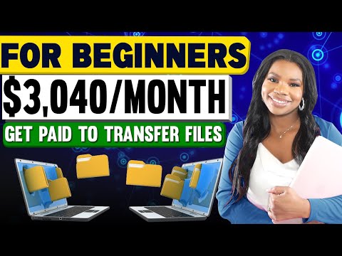 Beginner-Friendly Work From Home Job! Get Paid $3040 Per Month to Transfer Files – No Phone Required