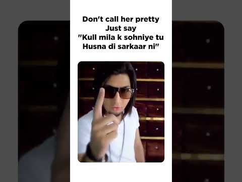 Don’t call her pretty, just say this 😍👑 | 2 Number | Bilal Saeed x Amrinder Gill #Shorts #ytshorts