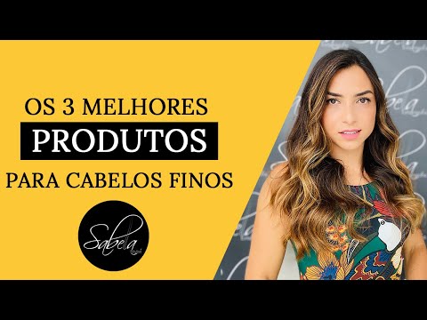 Vídeo: 15 Melhores Produtos Para Cabelos Finos - 2020