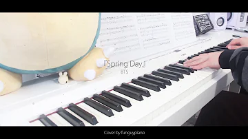 BTS 방탄소년단 | Spring Day 봄날 | piano cover