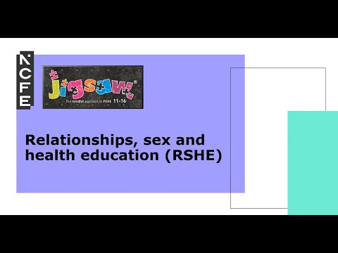 RSHE NCFE Qualifications with Jigsaw