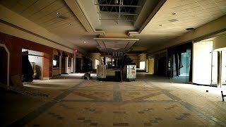 ABANDONED MALL  with power (found creepy statues)