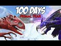 I spent 100 days in ark primal fear heres what happened