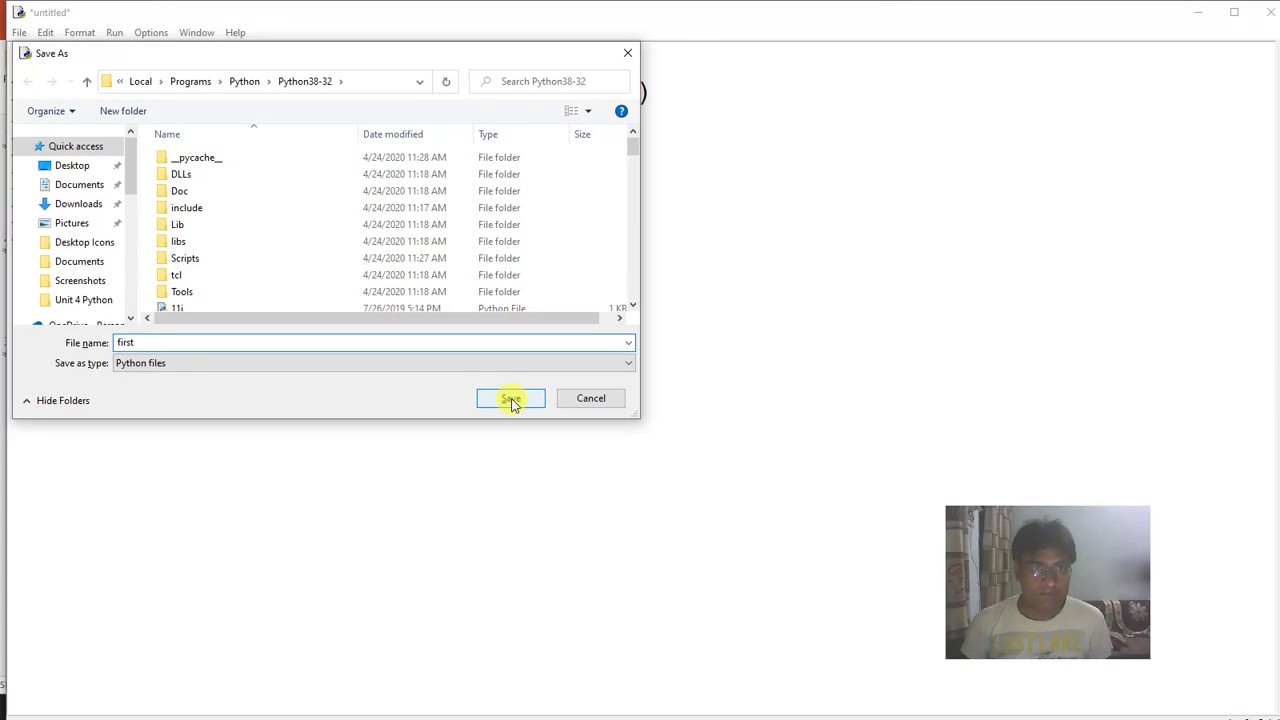 Script mode vs Interactive mode in python - YouTube
