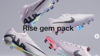 Nuevo pack de Nike joyasa rise gem pack 💎 #nike  #footballboots  #risegempack