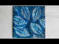 How to create a leaf print  simple leaf painting tutorial   hiras art gallery