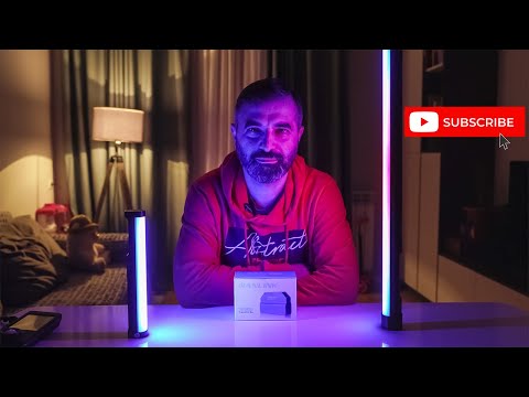 Nanlite Pavotube II 15X განათების განფუთვა (unboxing) ქართულად | RGBWW Tube განათება