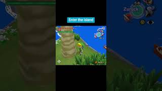 Enter the island Link Edition with tools #zelda #tloz #gamecube #gaming