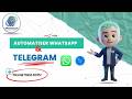 Centralize your communications: Automate WhatsApp & Telegram with n8n.