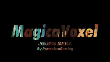 MagicaVoxel Malaysia Intro