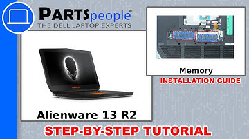 Dell Alienware 13 R2 (P56G002) Memory How-To Video Tutorial