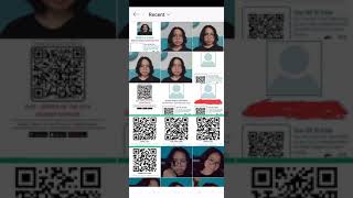 Tutorial How to make stay safe or QR code ID using PicsArt screenshot 5