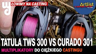 Tatula TWS 300 vs Curado 301 (english subs) #multiplikator #wedkarskiedylematy #fishing #baitcaster