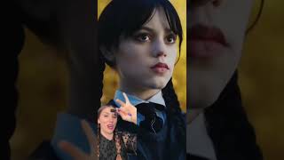 Jenna Ortega’s soft goth eye makeup as Wednesday Addams in Netflix is MAC Eyeshadow in Carbon screenshot 5