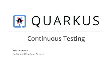 Continuous Testing in Quarkus