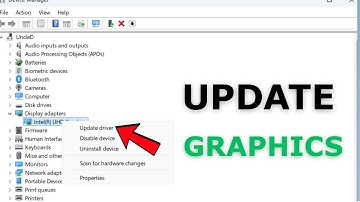 How To Update Graphics Driver In Windows 11/10 - Full Guide