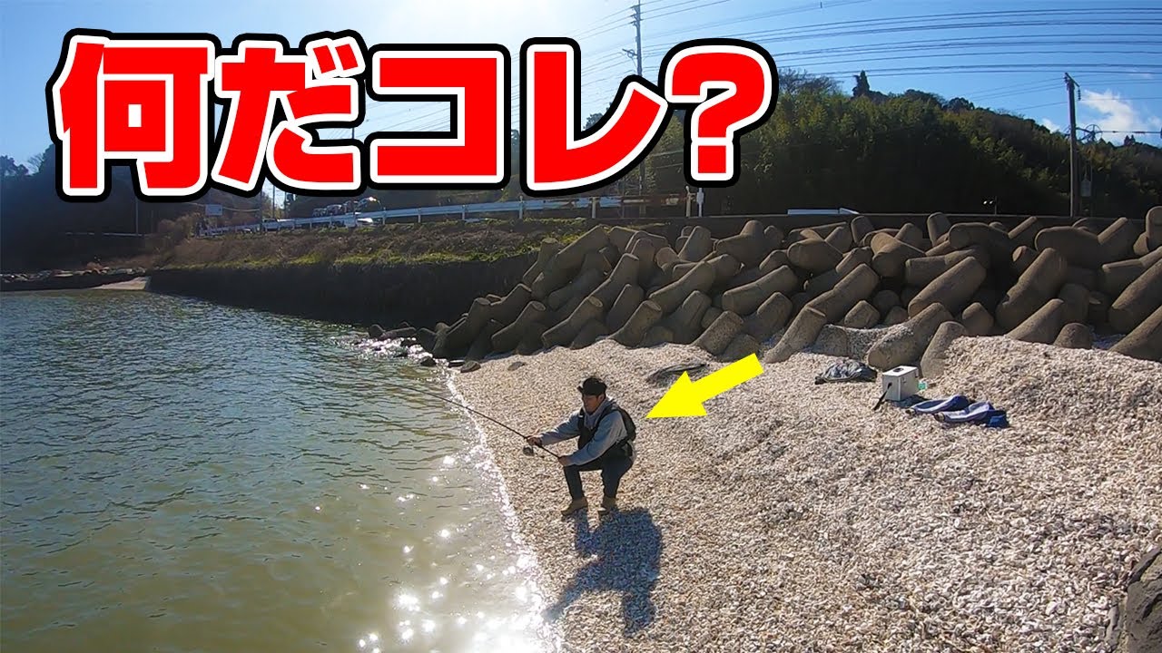 根掛かりかと思ったらとてつもない巨大魚が Youtube